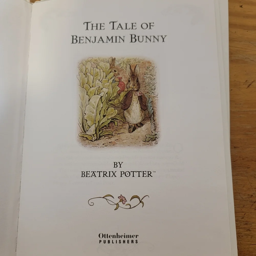 The Tale of Benjamin Bunny and Tom Kitten Books Bt Beatrix Potter Childrens Book